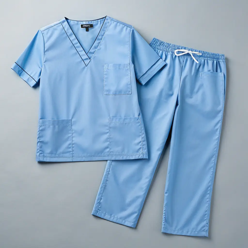 Men's Scrub Set - Sky Blue